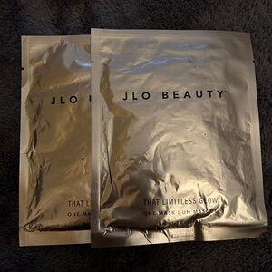 NWT jlo beauty that limitless glow face mask - 2 masks